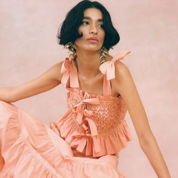 NEW Ulla Johnson Faye Tank in Peony - Picture 3 of 6